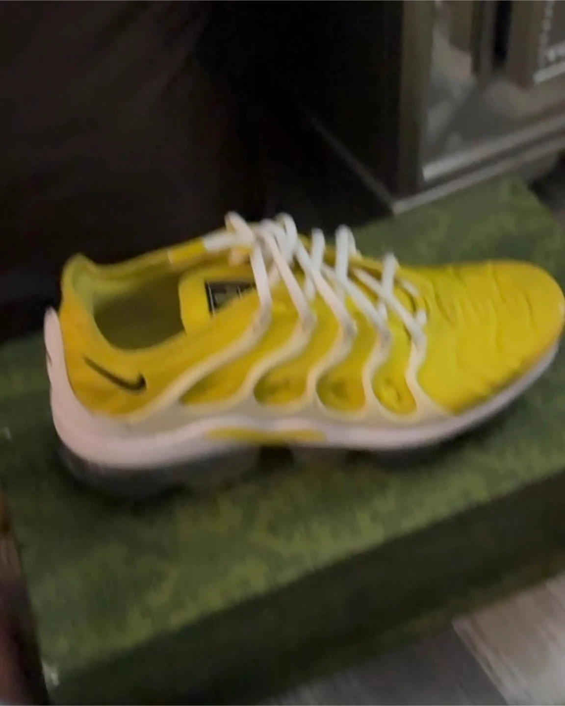 Nike Air VaporMax Plus Yellow Sneakers - photo 4