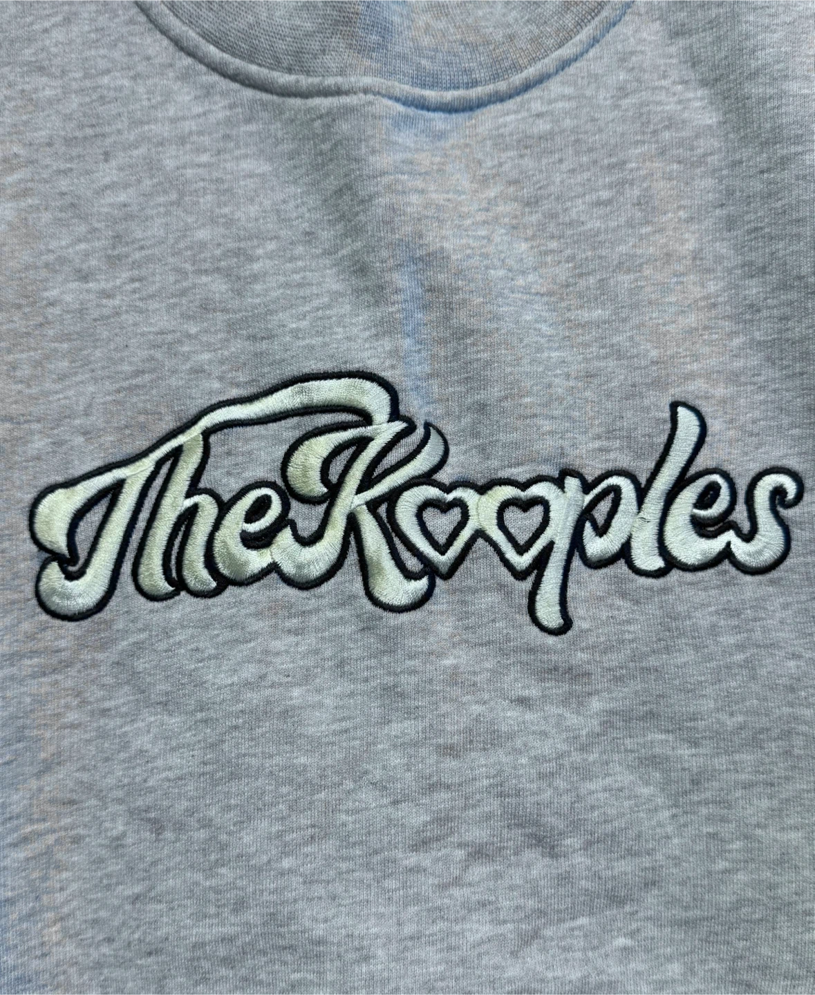The Kooples Grey Embroidered Sweatshirt - photo 2