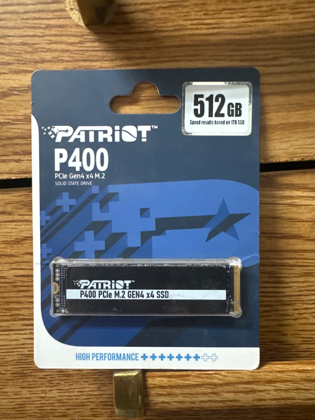 Patriot P400 PCIe Gen4 x4 M.2 512GB NVMe SSD