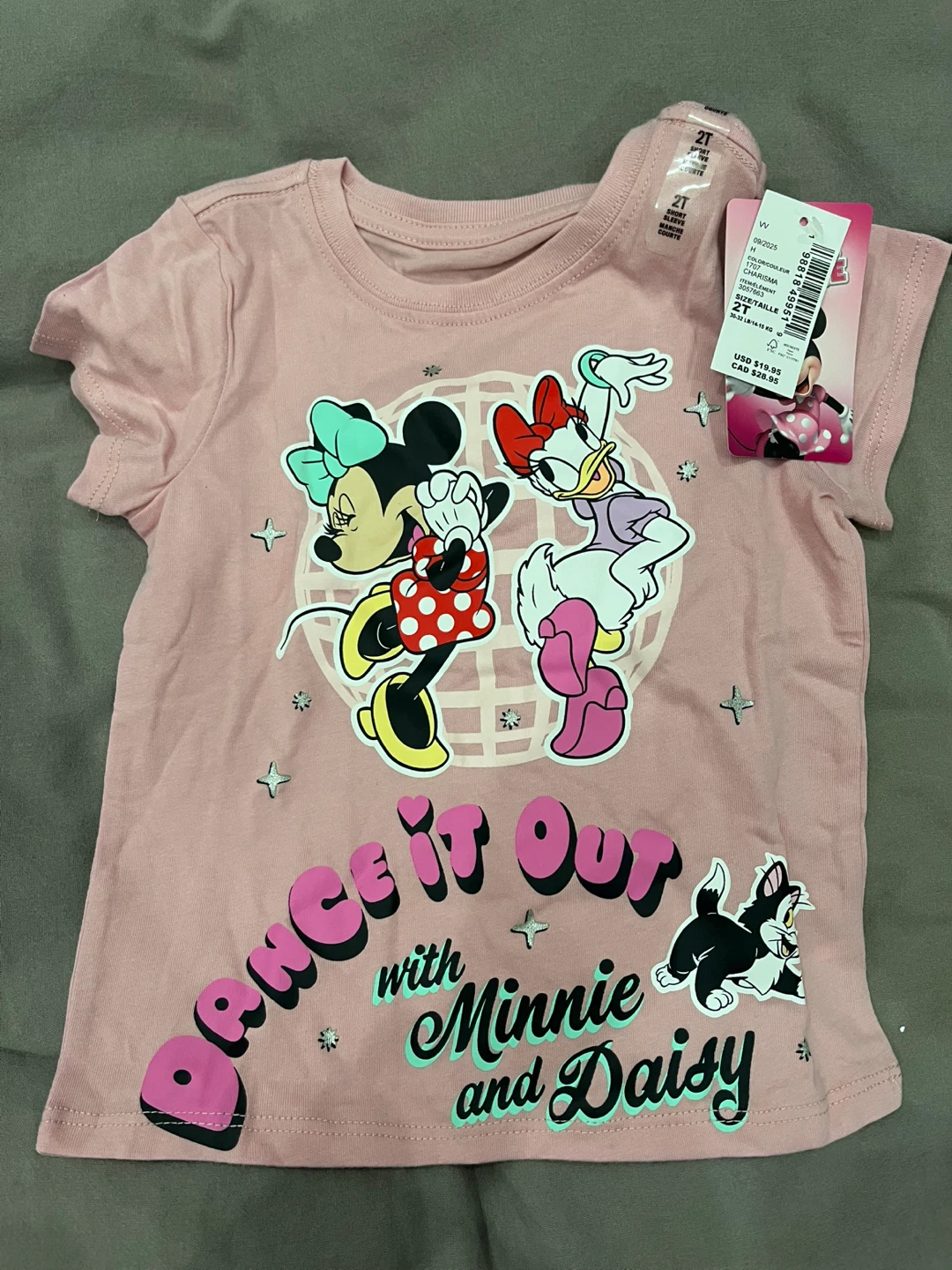 Disney Minnie and Daisy Dance It Out T-Shirt - Size 2T
