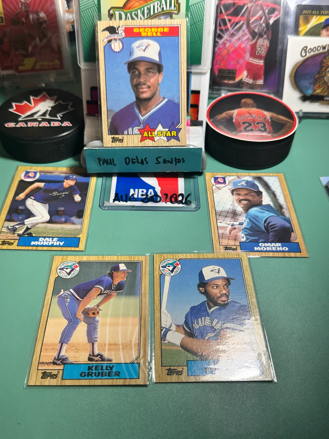 Vintage 1980s Topps MLB Baseball Card Collection