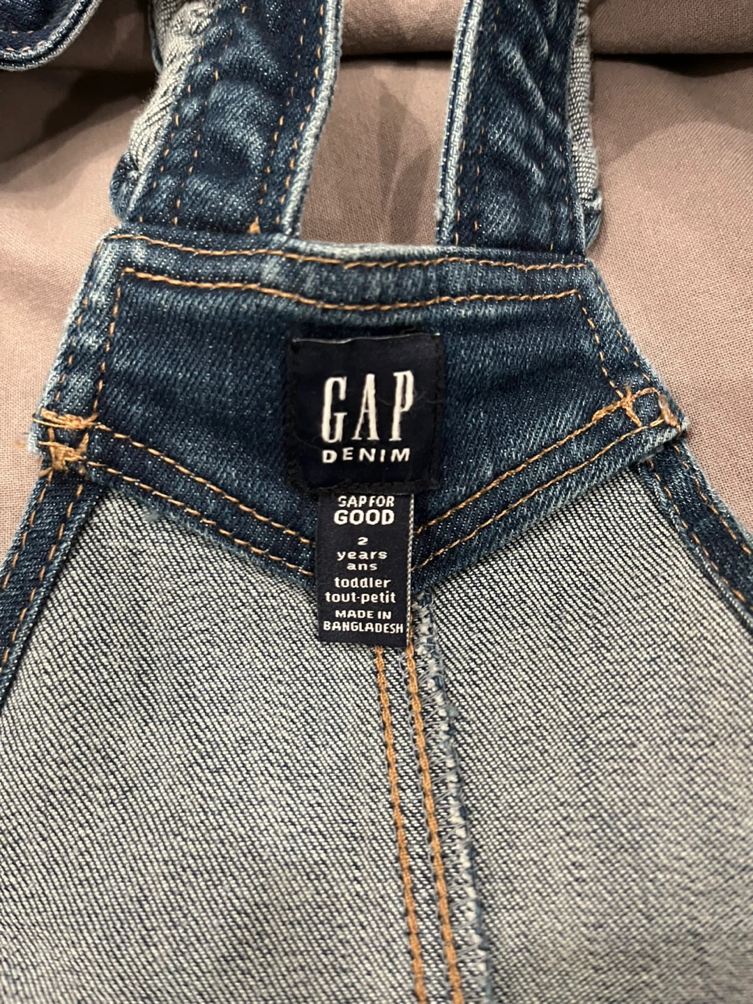 Baby Gap Denim Overalls - photo 2