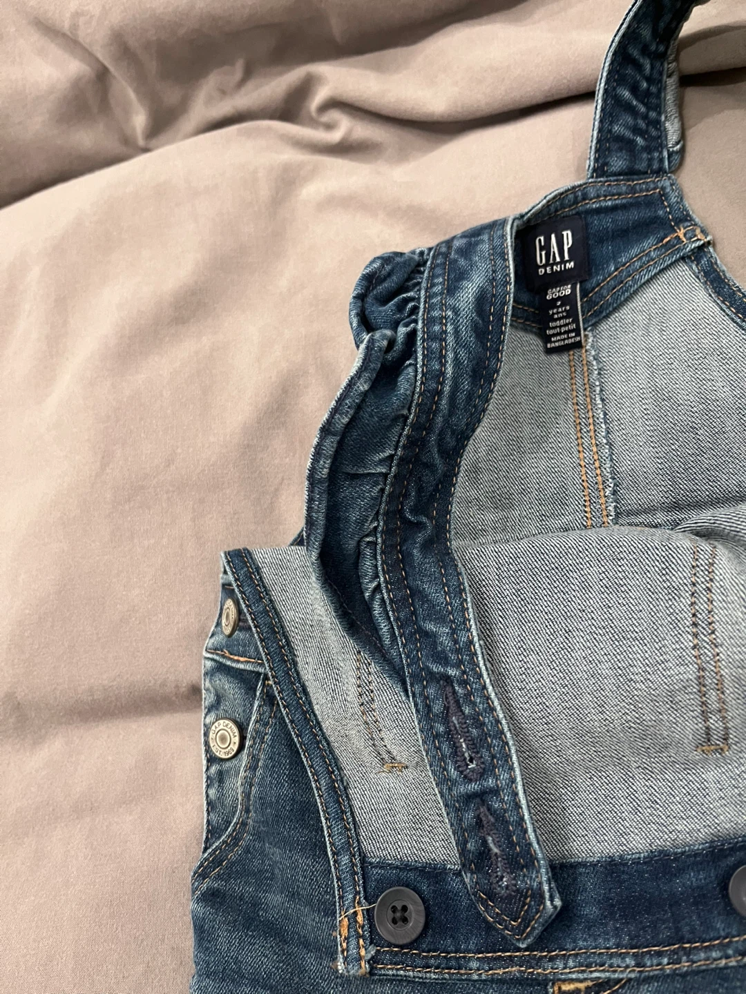 Baby Gap Denim Overalls - photo 3