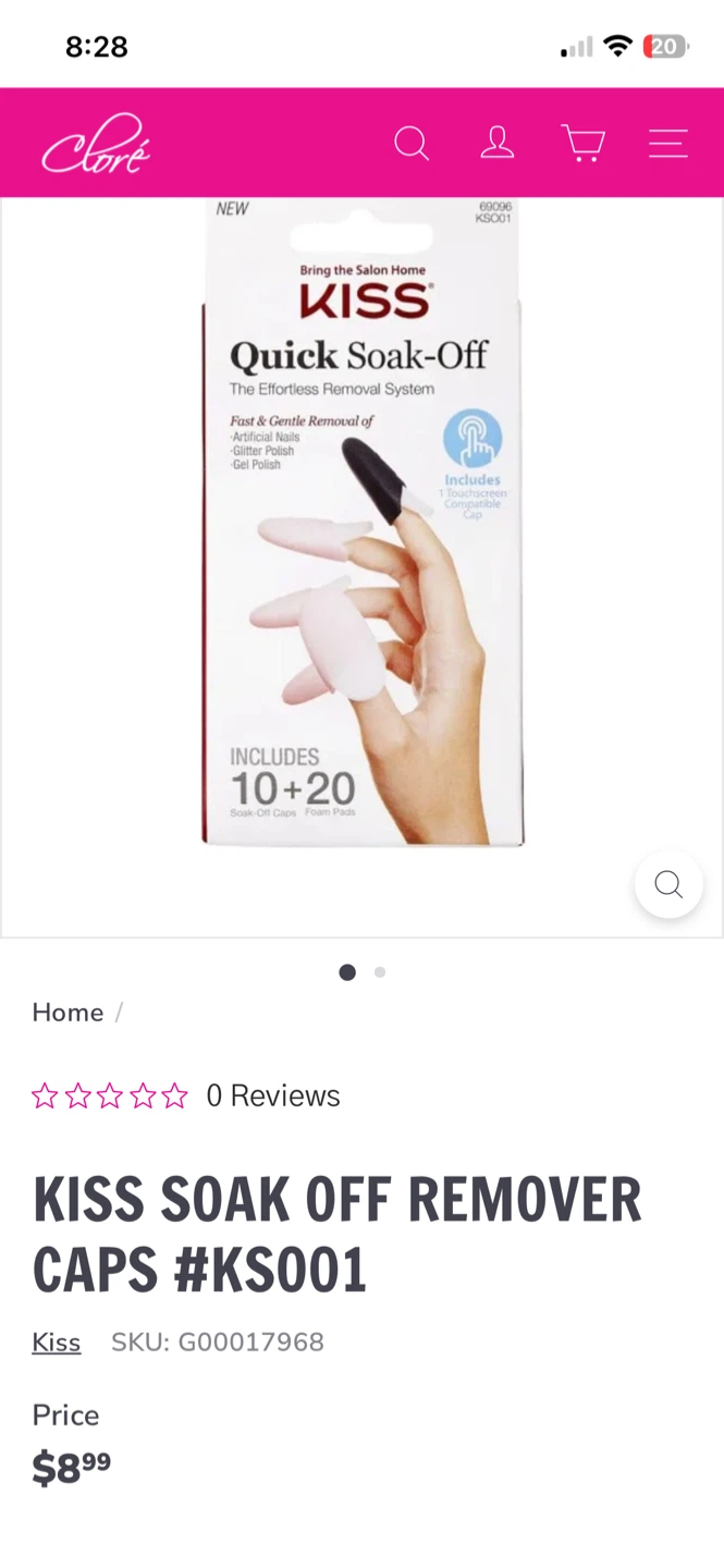 KISS Quick Soak-Off Nail Removal System - photo 2