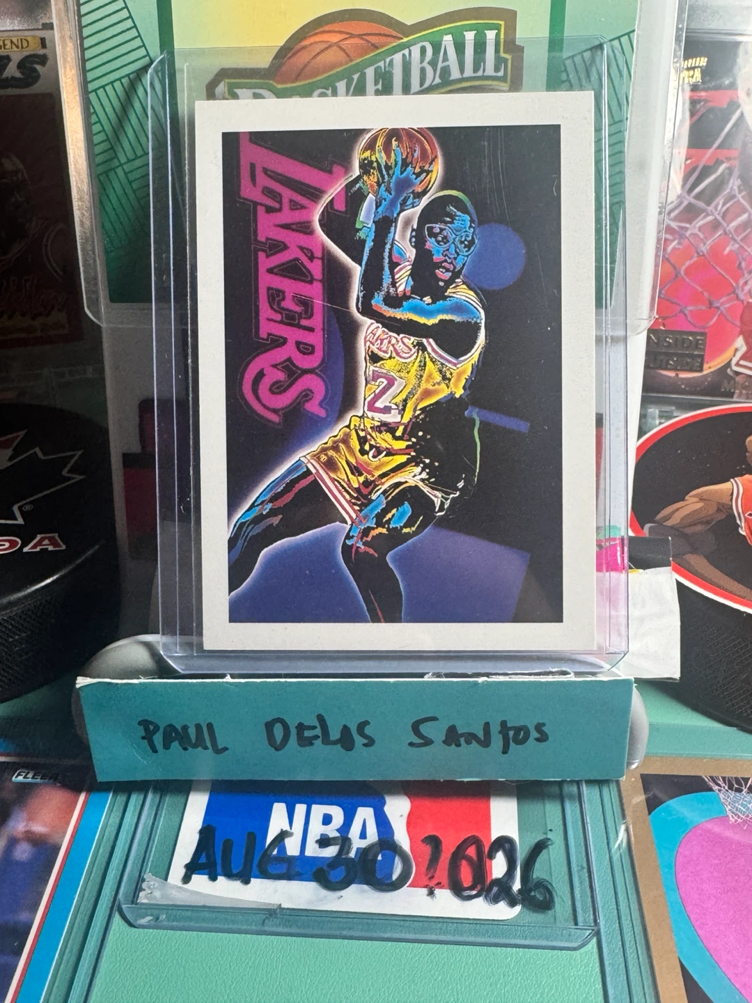 Set of 3 Vintage NBA Basketball Cards - photo 2