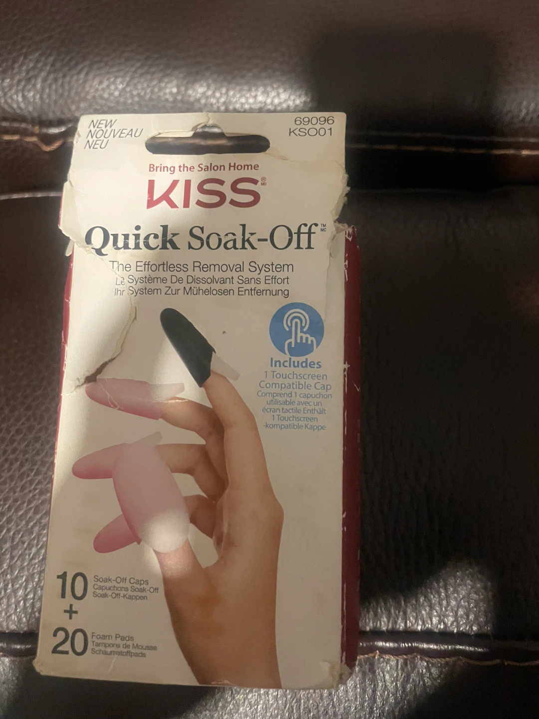 KISS Nail Bundle: Soak-Off Caps and Ultra Clear Acrylic Powder - photo 2