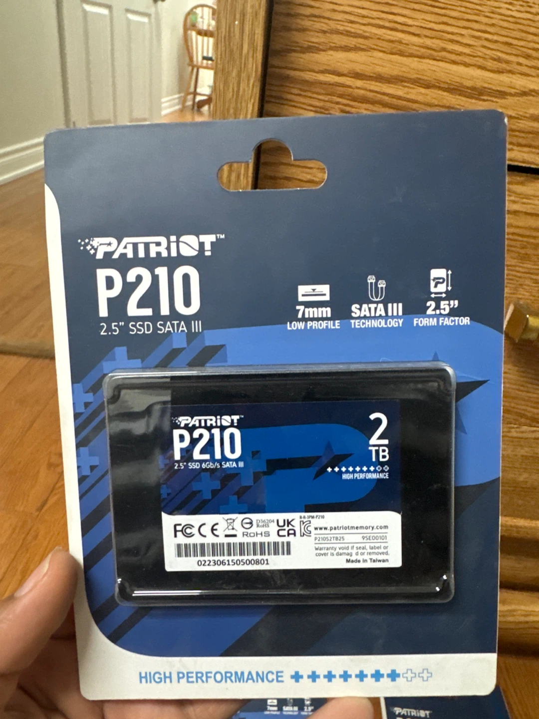 Patriot P210 2.5" 2TB SATA III SSD