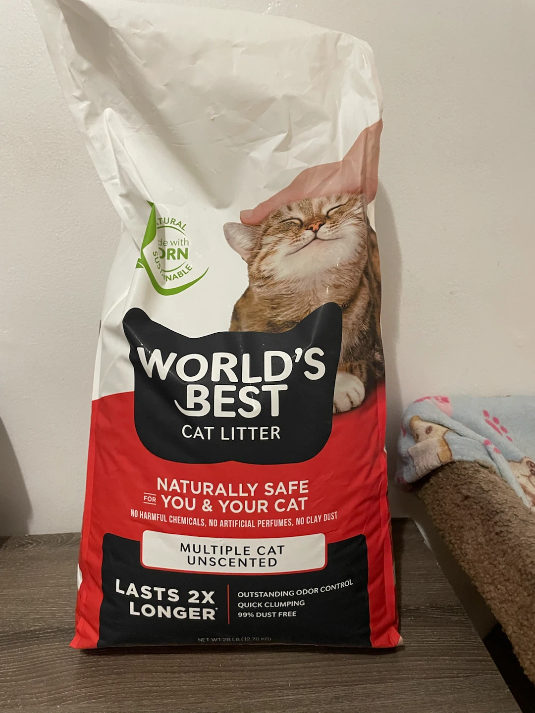 27.3lbs Worlds Best Cat Litter