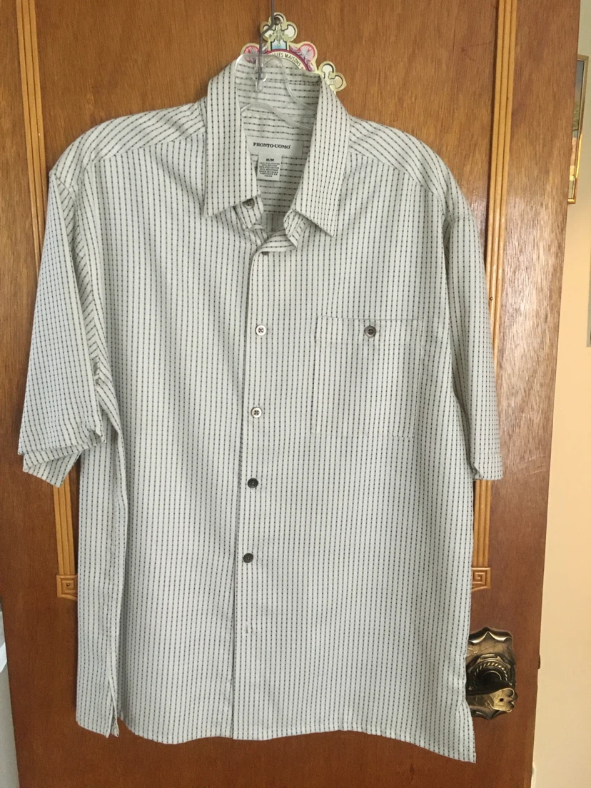 Pronto Uomo Short Sleeve Striped Shirt