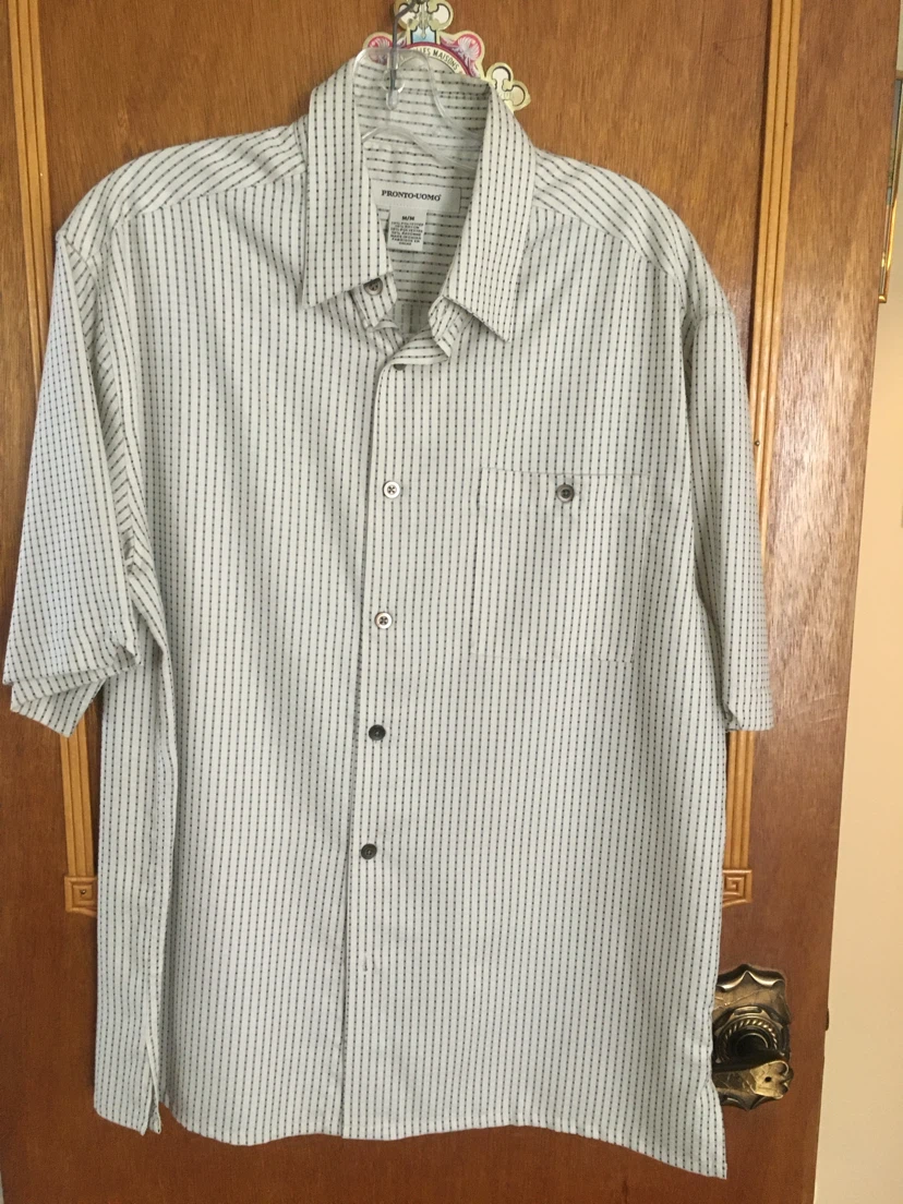 Pronto Uomo Short Sleeve Striped Shirt - photo 4