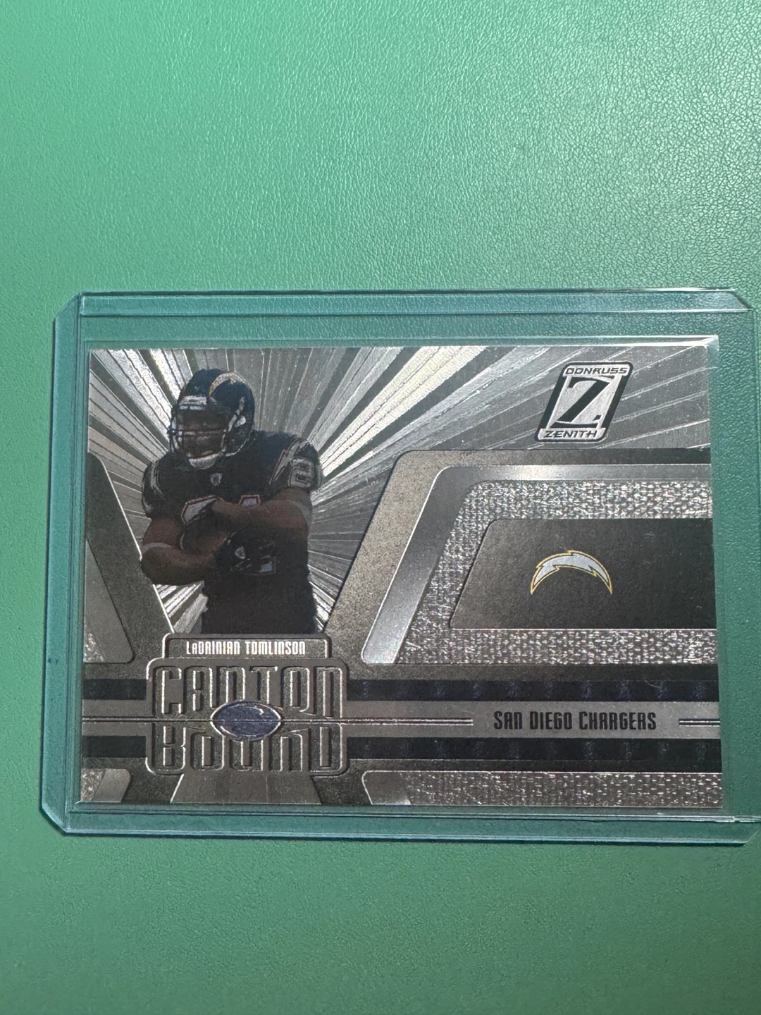 2005 Donruss Zenith LaDainian Tomlinson Canton Bound Card