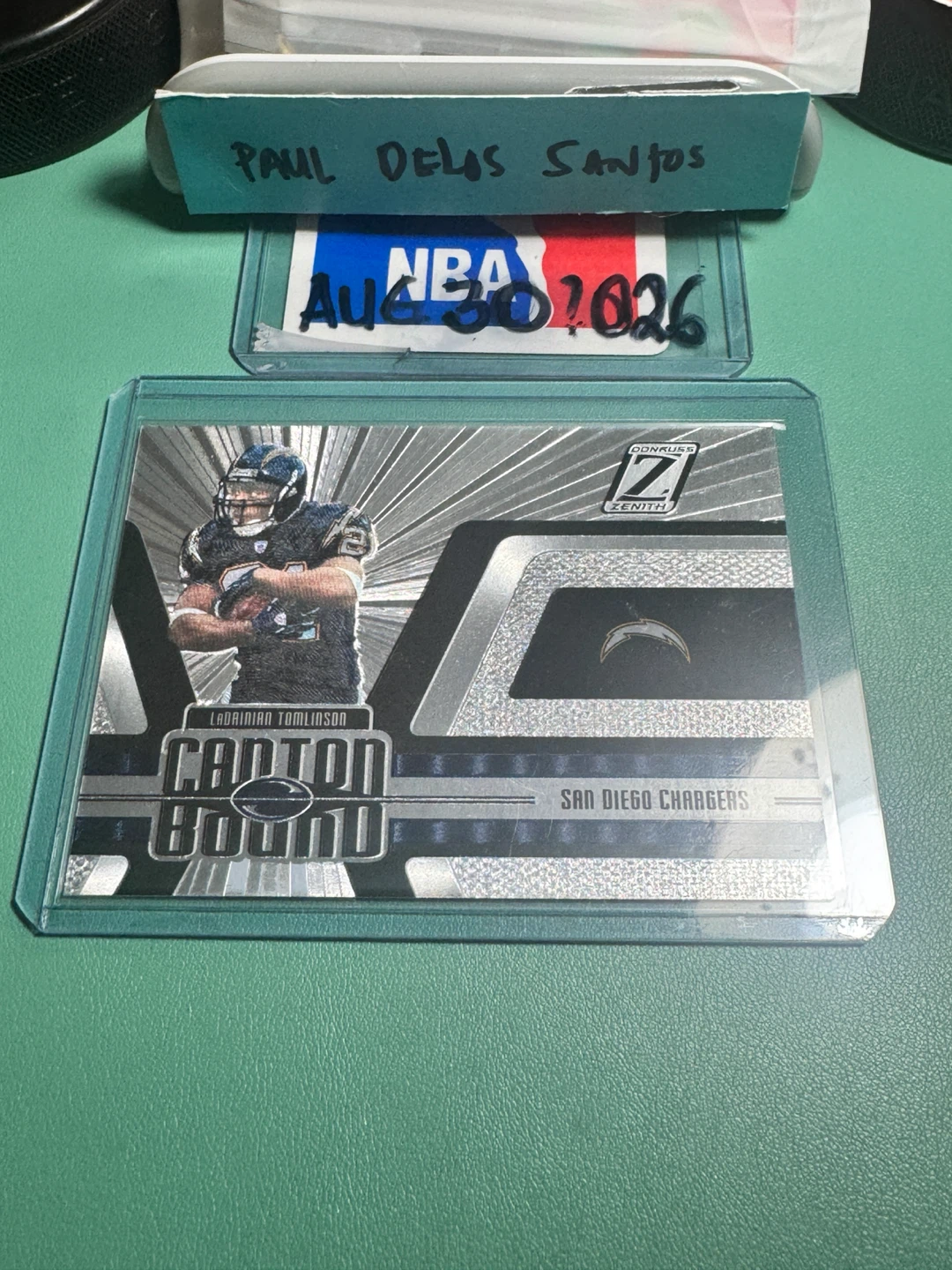 2005 Donruss Zenith LaDainian Tomlinson Canton Bound Card - photo 2