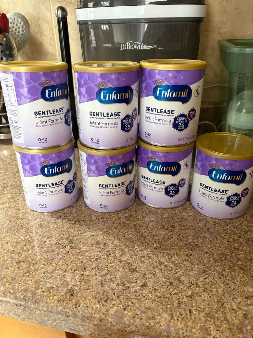 Enfamil Gentlease Infant Formula - 6 Cans