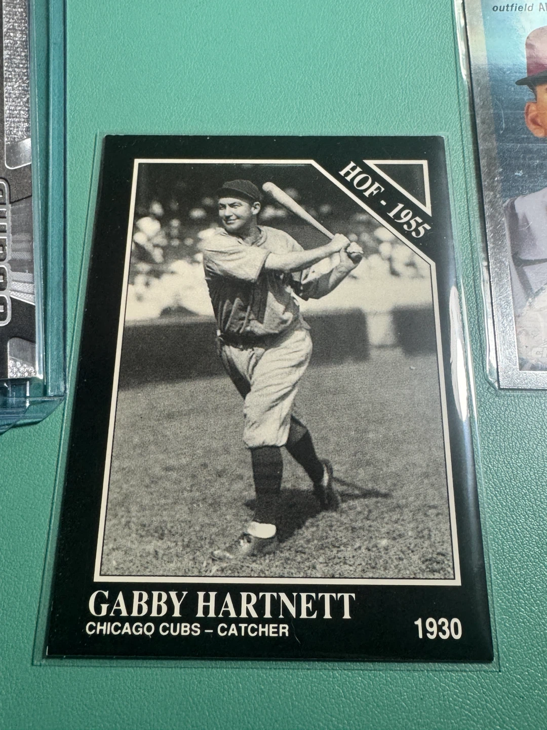 Set of 3 Baseball Cards: Alek Thomas, Gabby Hartnett, Gene Moore - photo 3