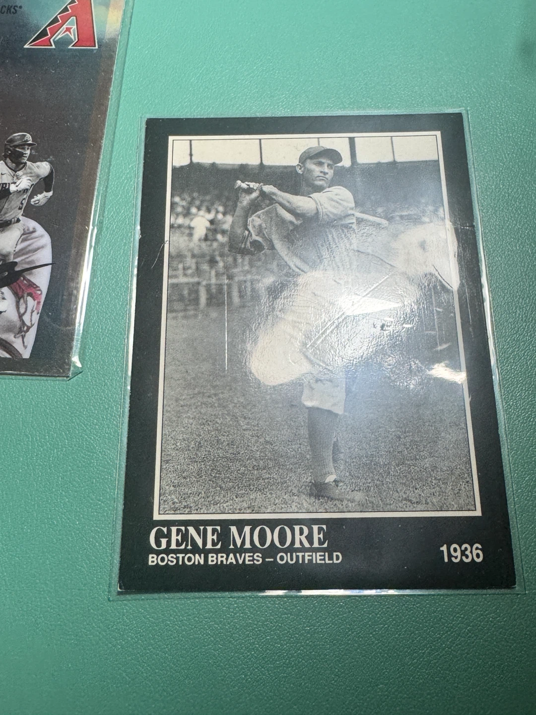 Set of 3 Baseball Cards: Alek Thomas, Gabby Hartnett, Gene Moore - photo 4