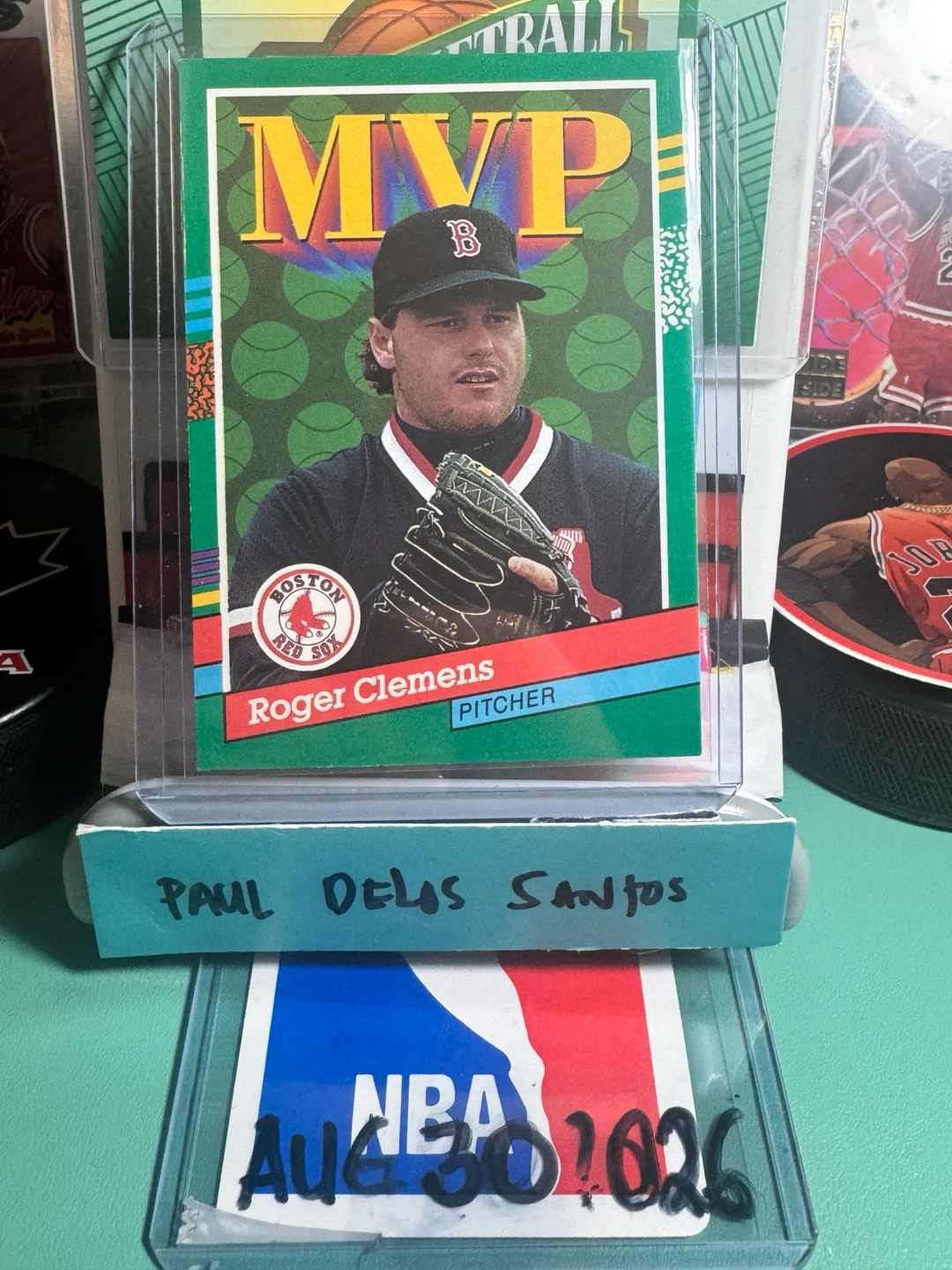 1990 Leaf Roger Clemens Baseball Card - photo 2