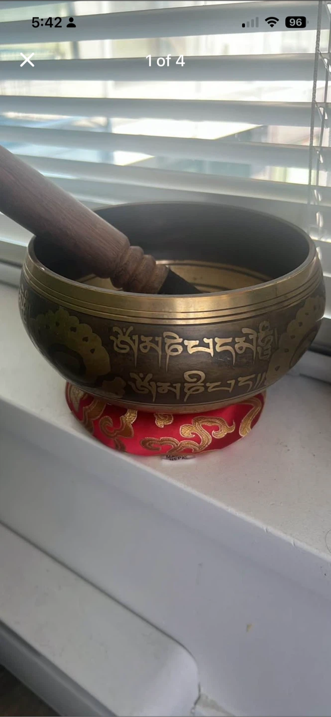 Handcrafted Tibetan Singing Bowl