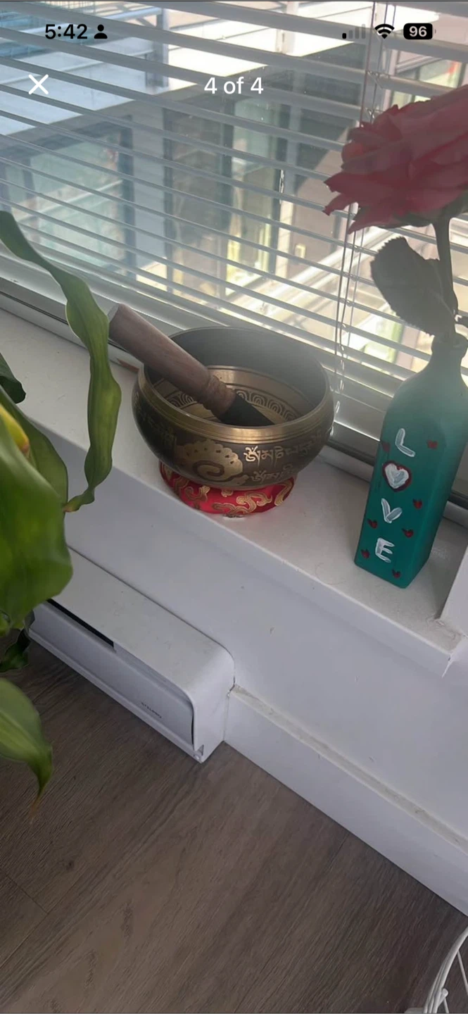 Handcrafted Tibetan Singing Bowl - photo 3