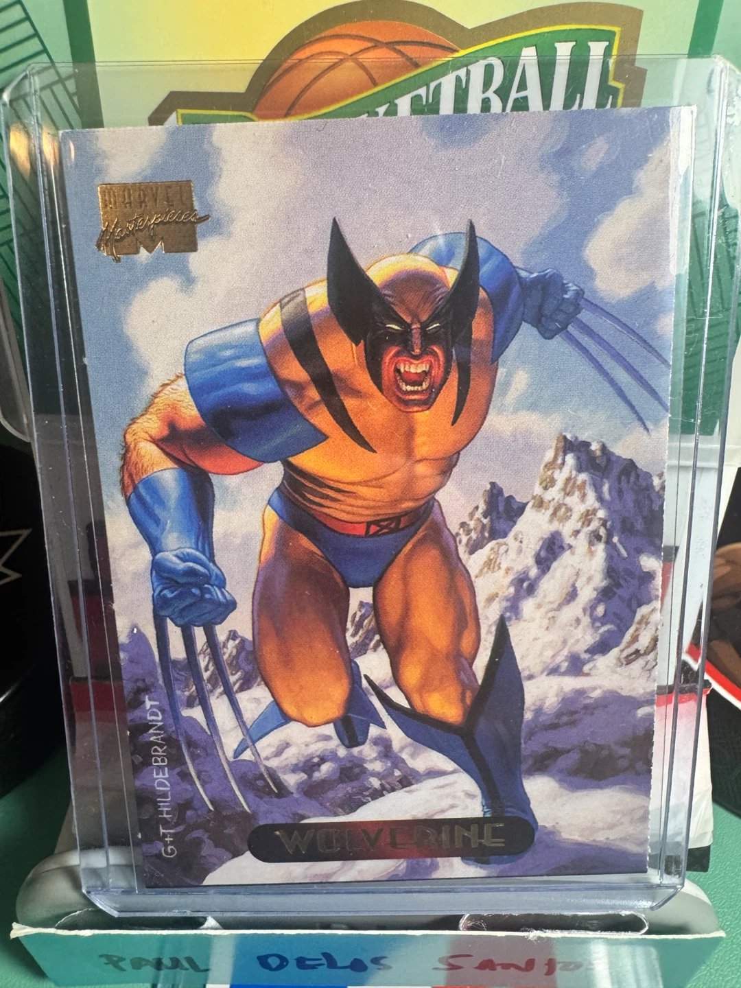 1994 Marvel Masterpieces Wolverine Card