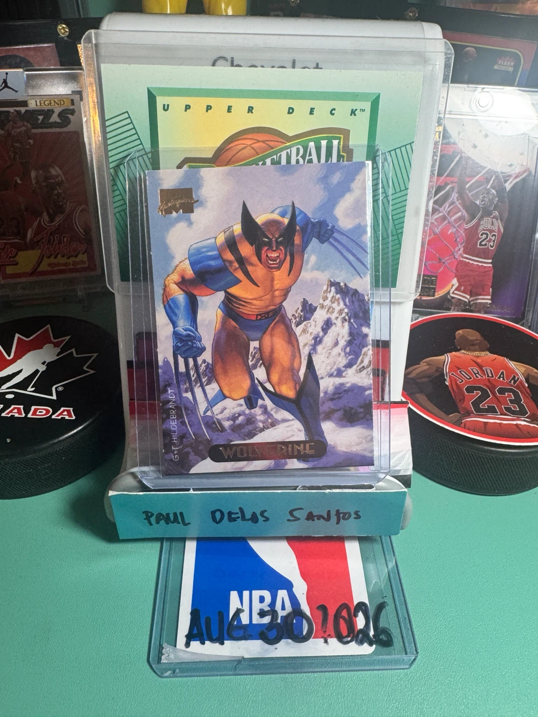1994 Marvel Masterpieces Wolverine Card - photo 2