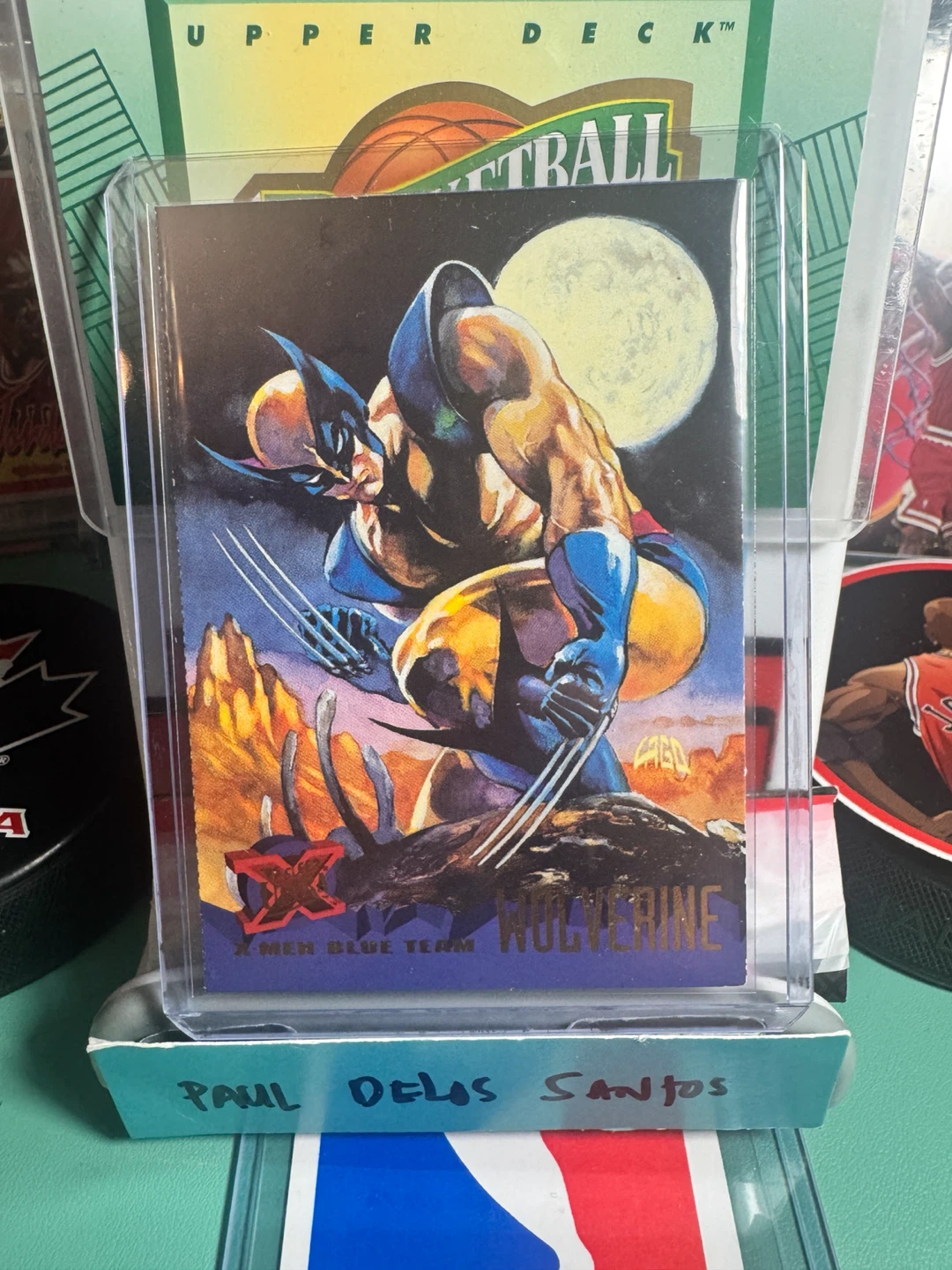 1994 Marvel X-Men Blue Team Wolverine Card