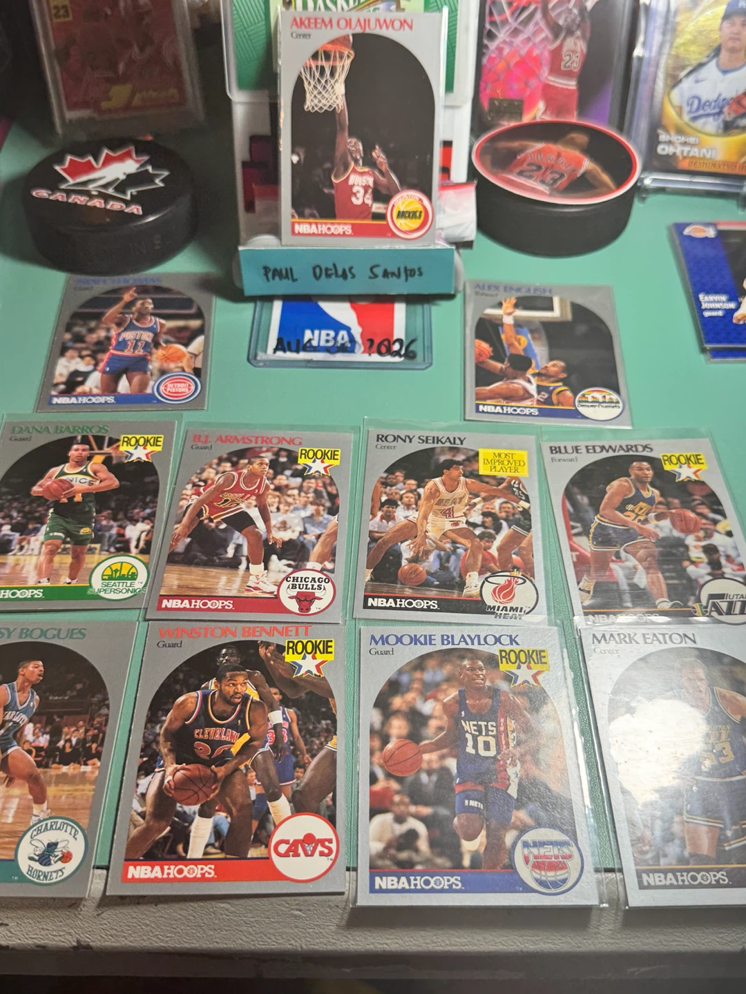 NBA Hoops Basketball Card Collection
