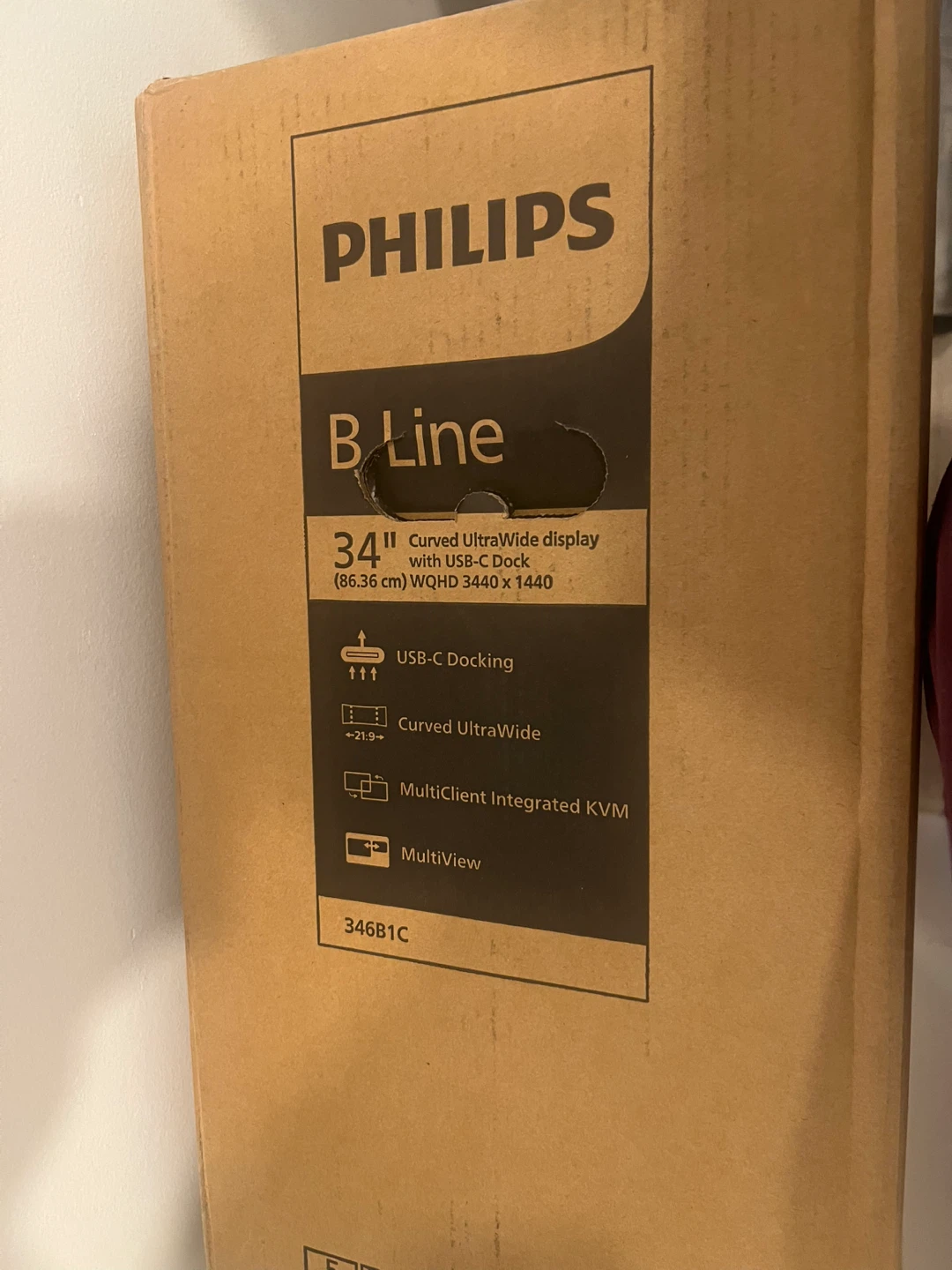 Philips 34 inch B-Line Curved UltraWide Monitor - photo 2