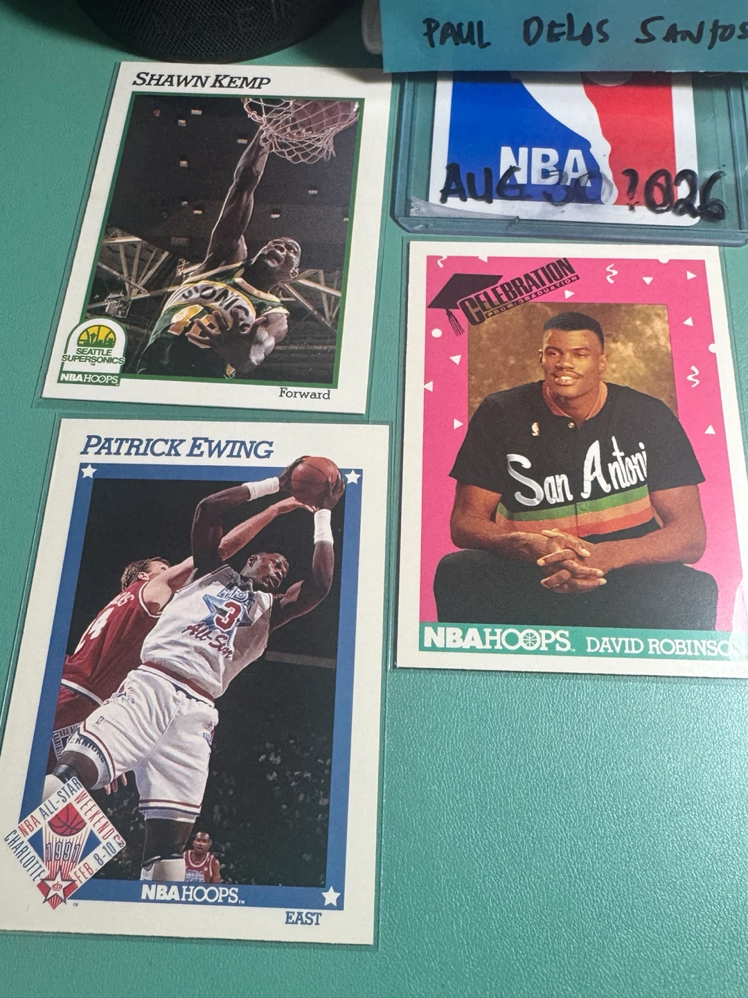 Vintage 1991 NBA Hoops Trading Cards Set - photo 3