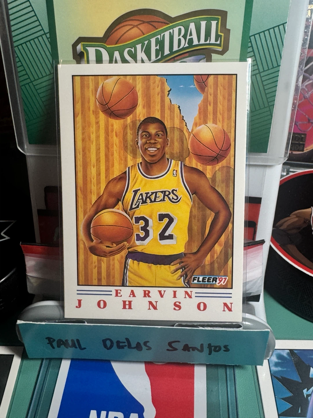 Set of 5 Fleer 1991 NBA Basketball Cards - photo 2