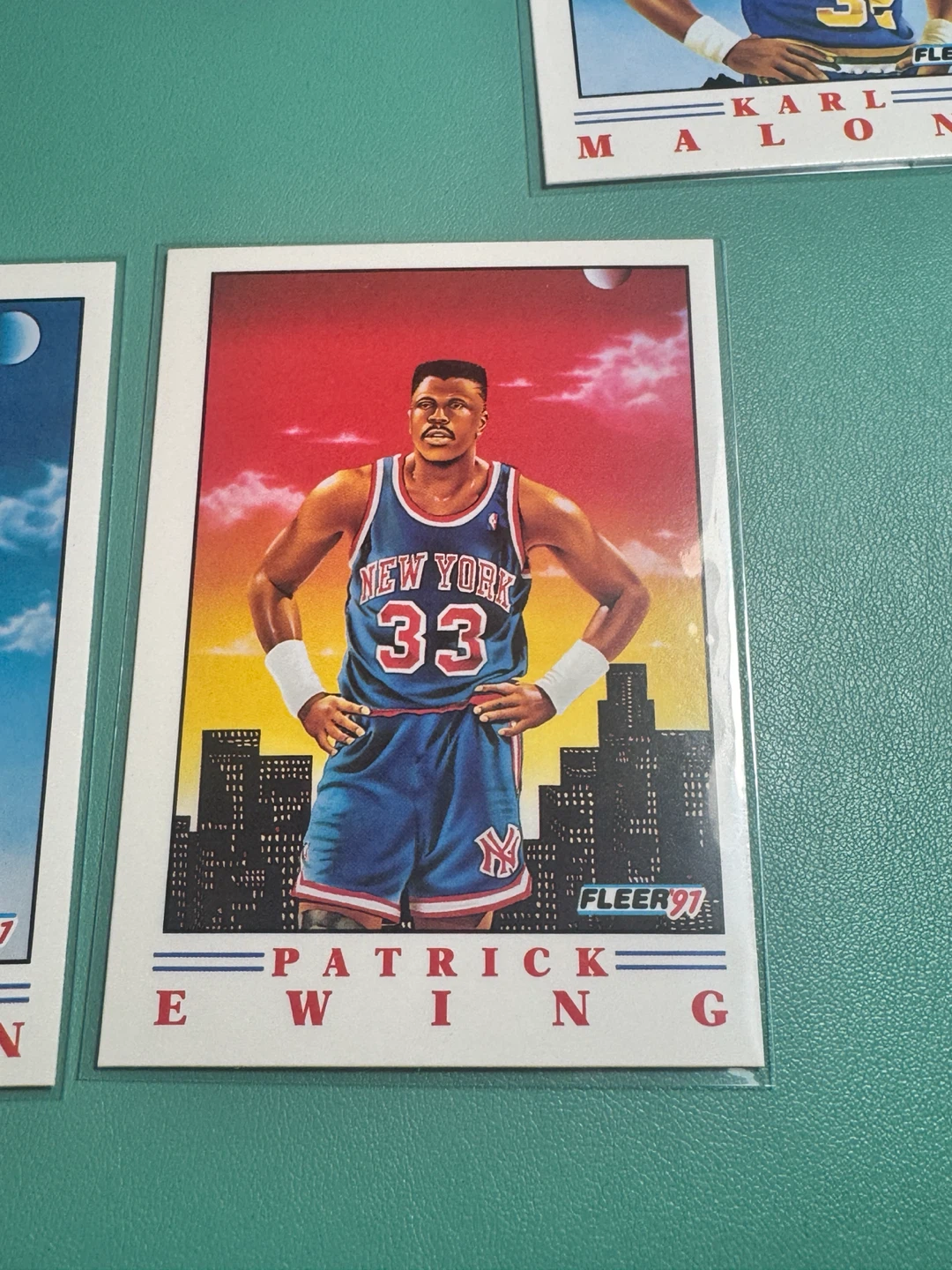 Set of 5 Fleer 1991 NBA Basketball Cards - photo 5