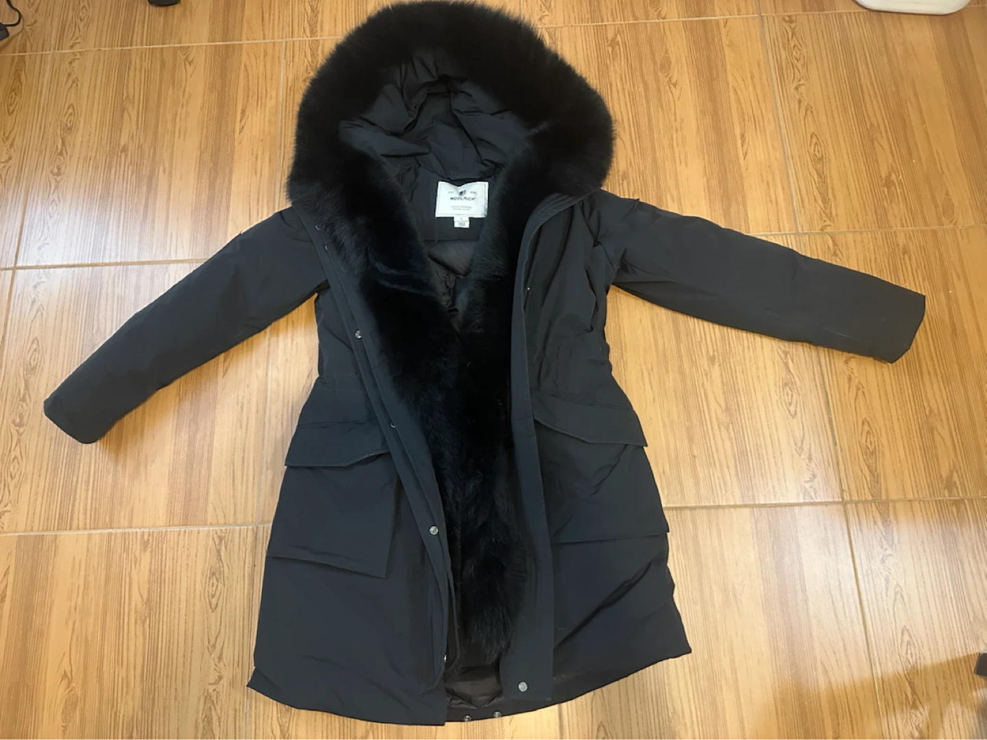 Woolrich Women's Black Parka Size S