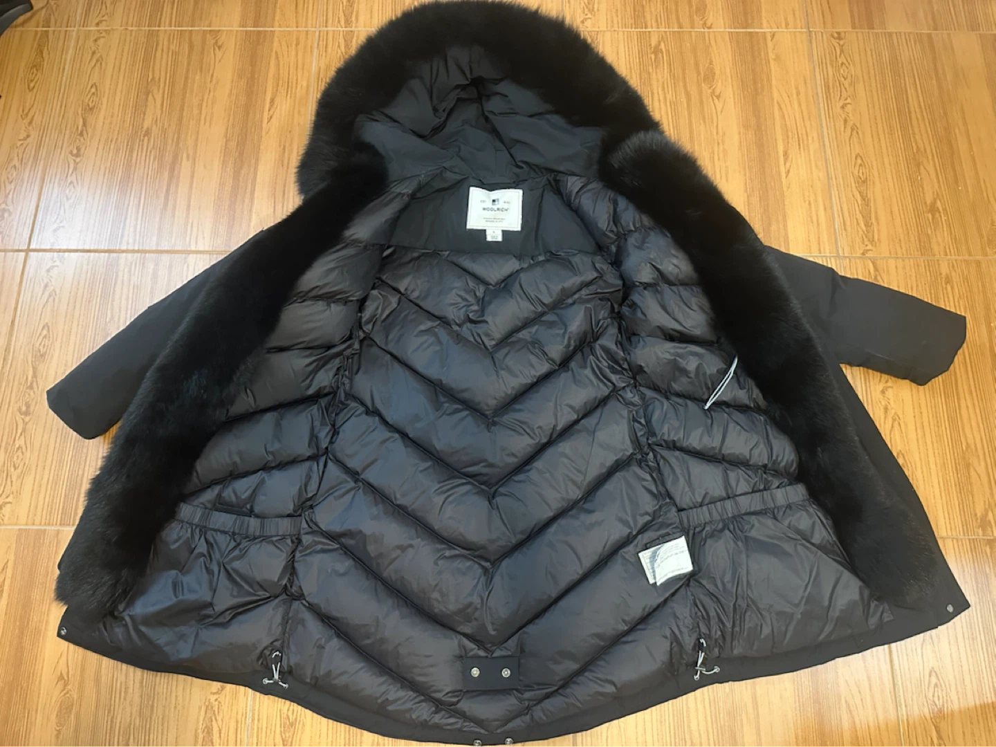 Woolrich Women's Black Parka Size S - photo 2