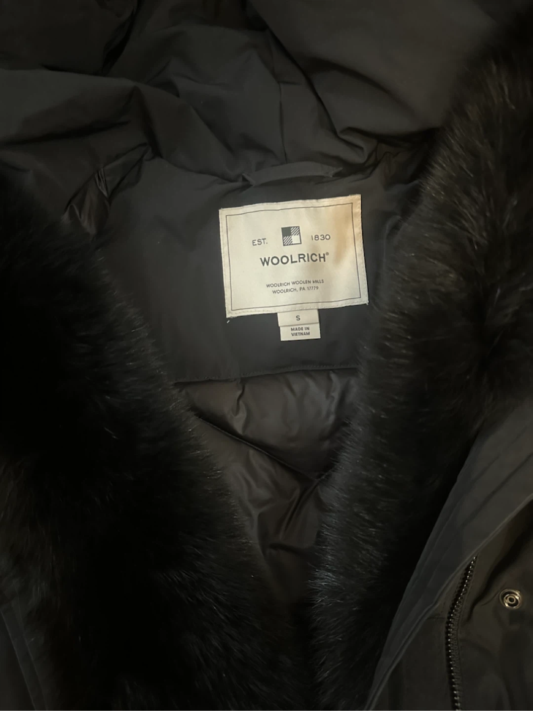 Woolrich Women's Black Parka Size S - photo 3