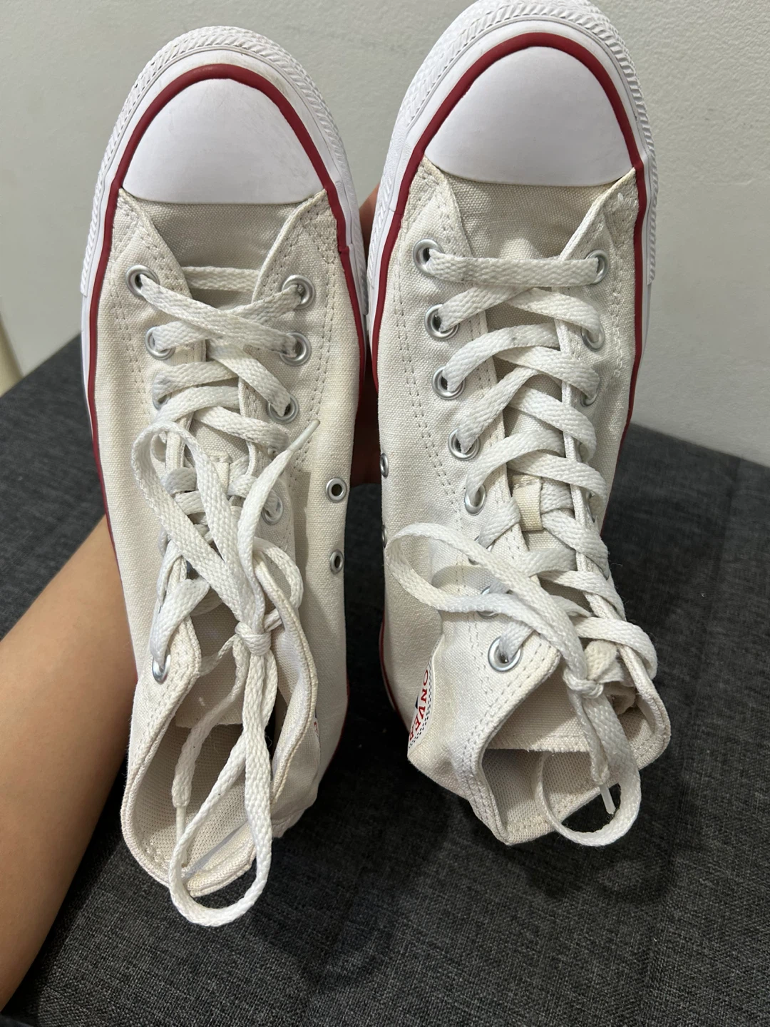 White Converse All Star High-Top Sneakers