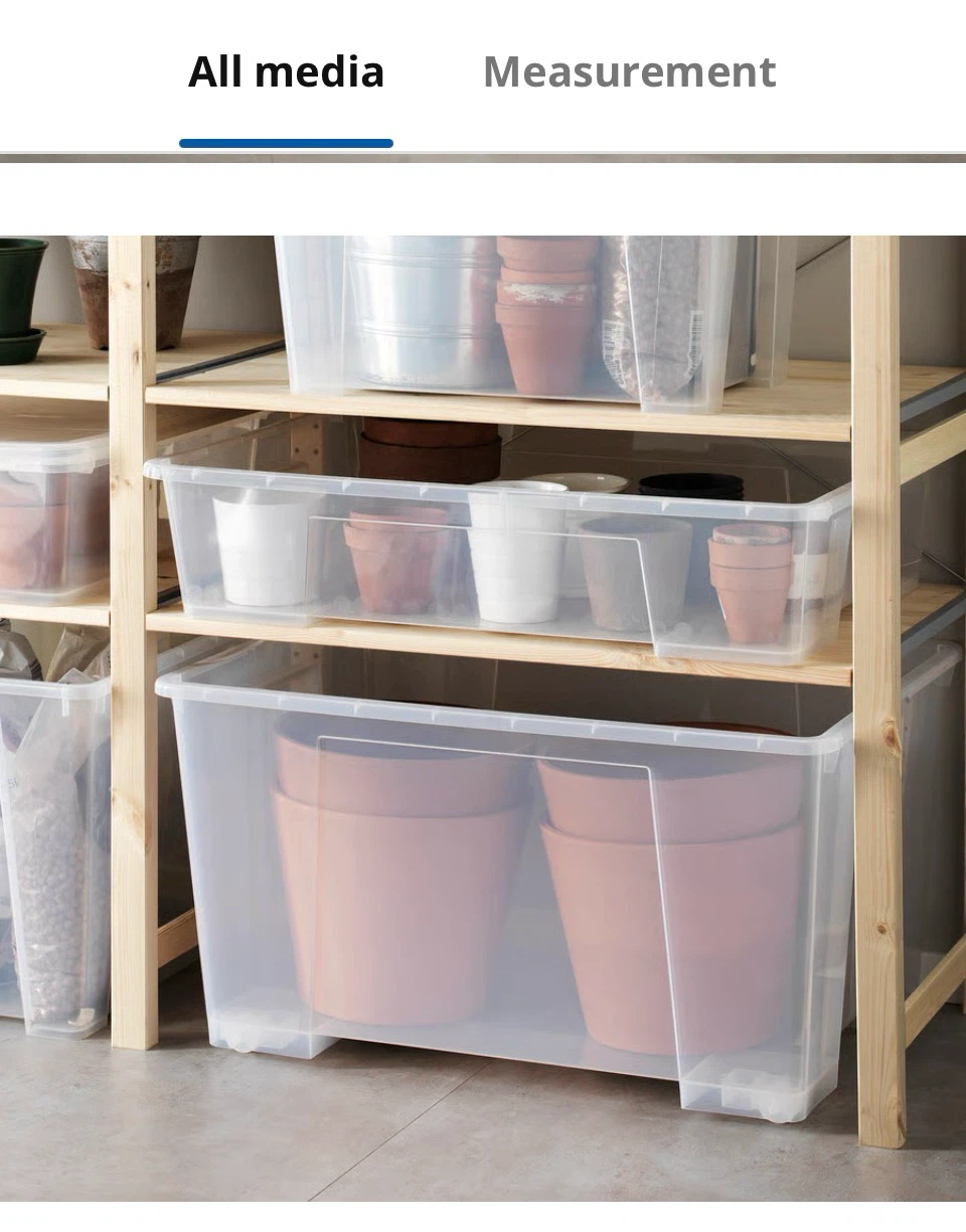 2x IKEA SAMLA Storage Box 130L - photo 2