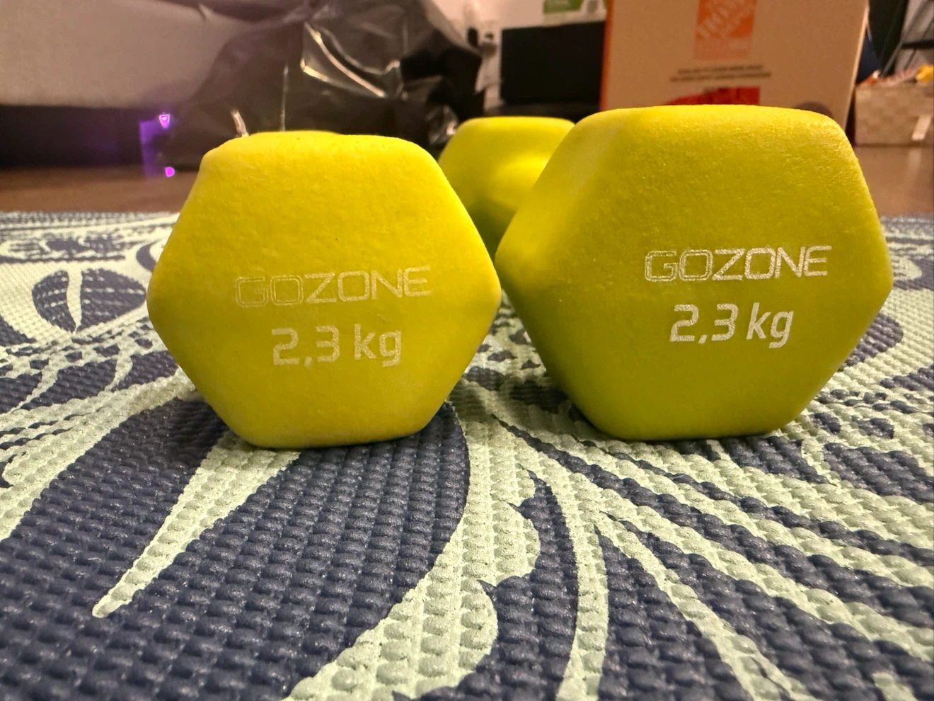 GOZONE Dumbbells - 2.3 kg Pair - photo 2