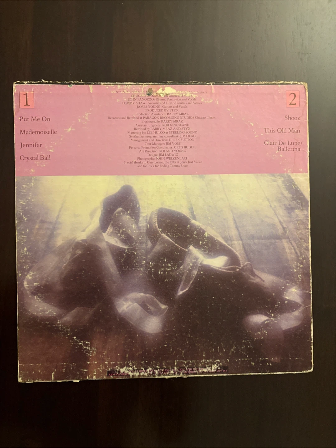 Styx Crystal Ball Vinyl Record - photo 2