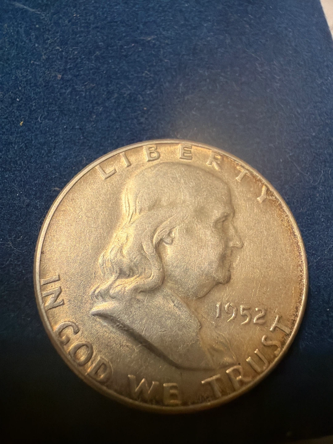 1952 Benjamin Franklin Half Dollar