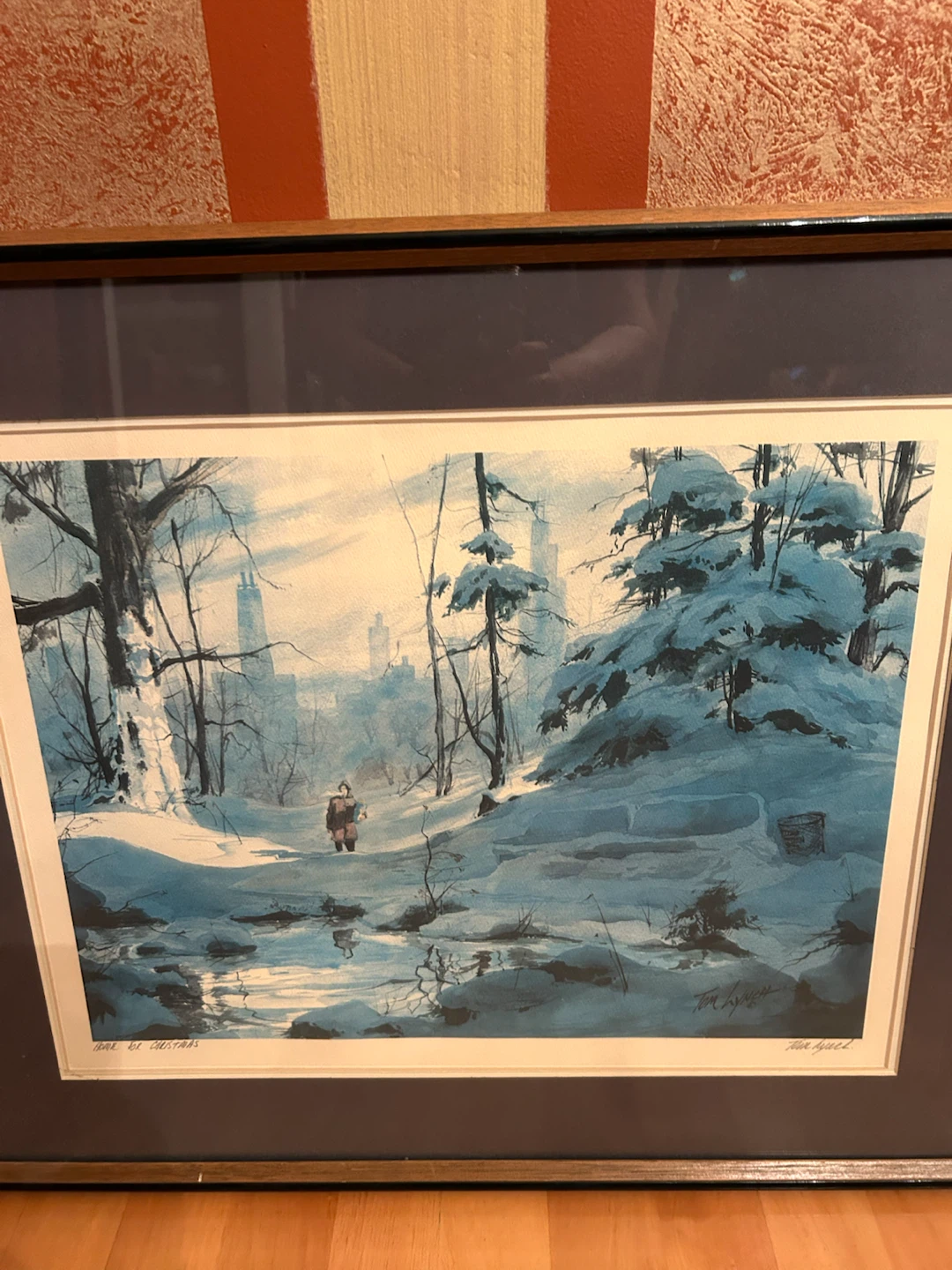 Tom Lynch Home for Christmas Framed Print - photo 2