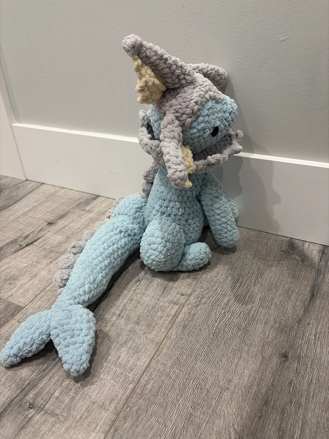 Handmade Crochet Vaporeon Plush