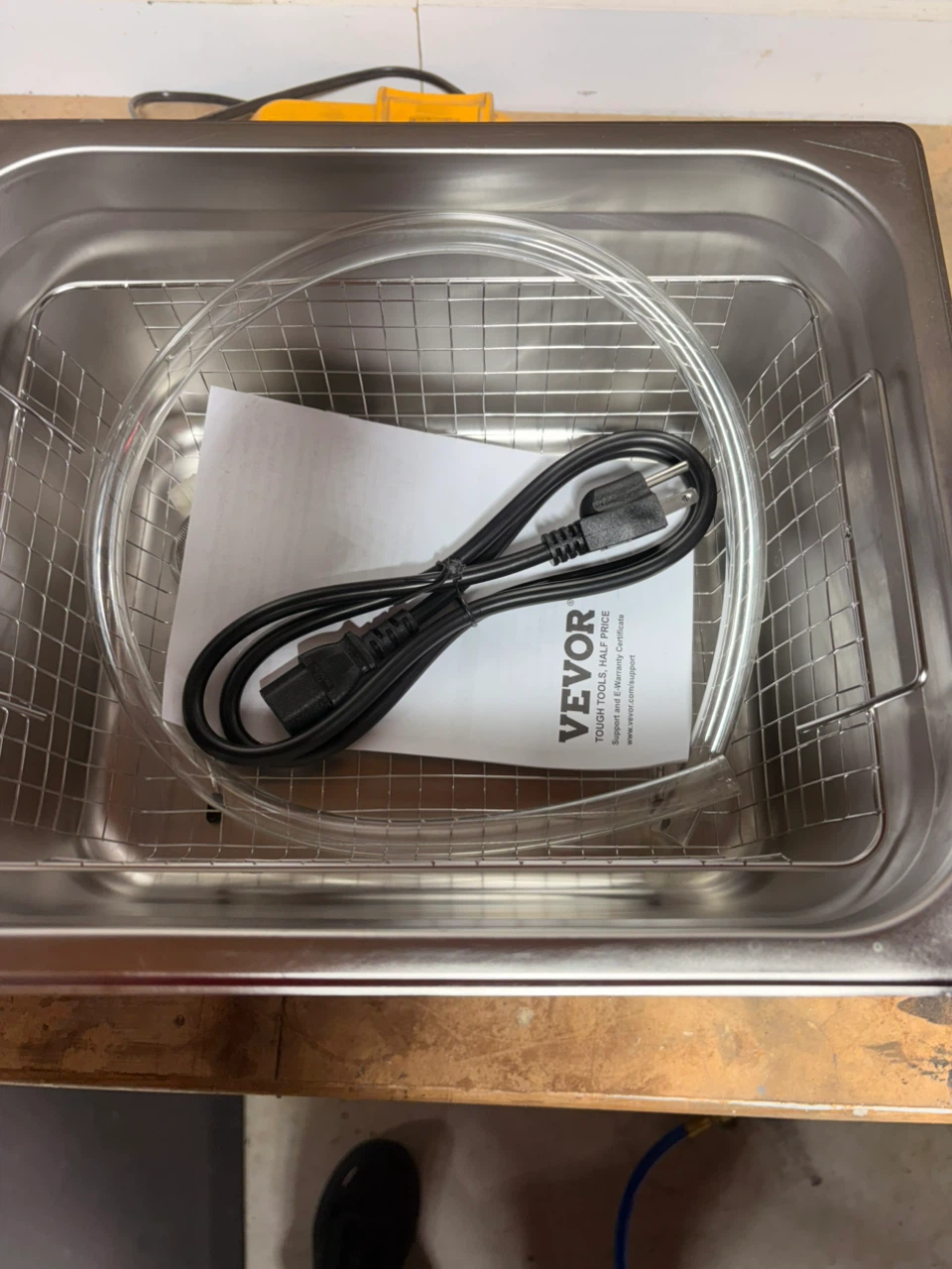 VEVOR Ultrasonic Cleaner 6L Digital Stainless Steel - photo 2