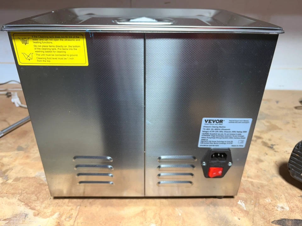 VEVOR Ultrasonic Cleaner 6L Digital Stainless Steel - photo 3
