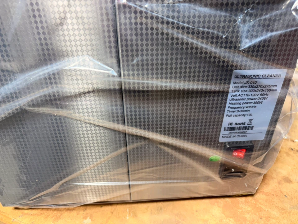 VEVOR Ultrasonic Cleaner 10l Digital Stainless Steel - photo 3