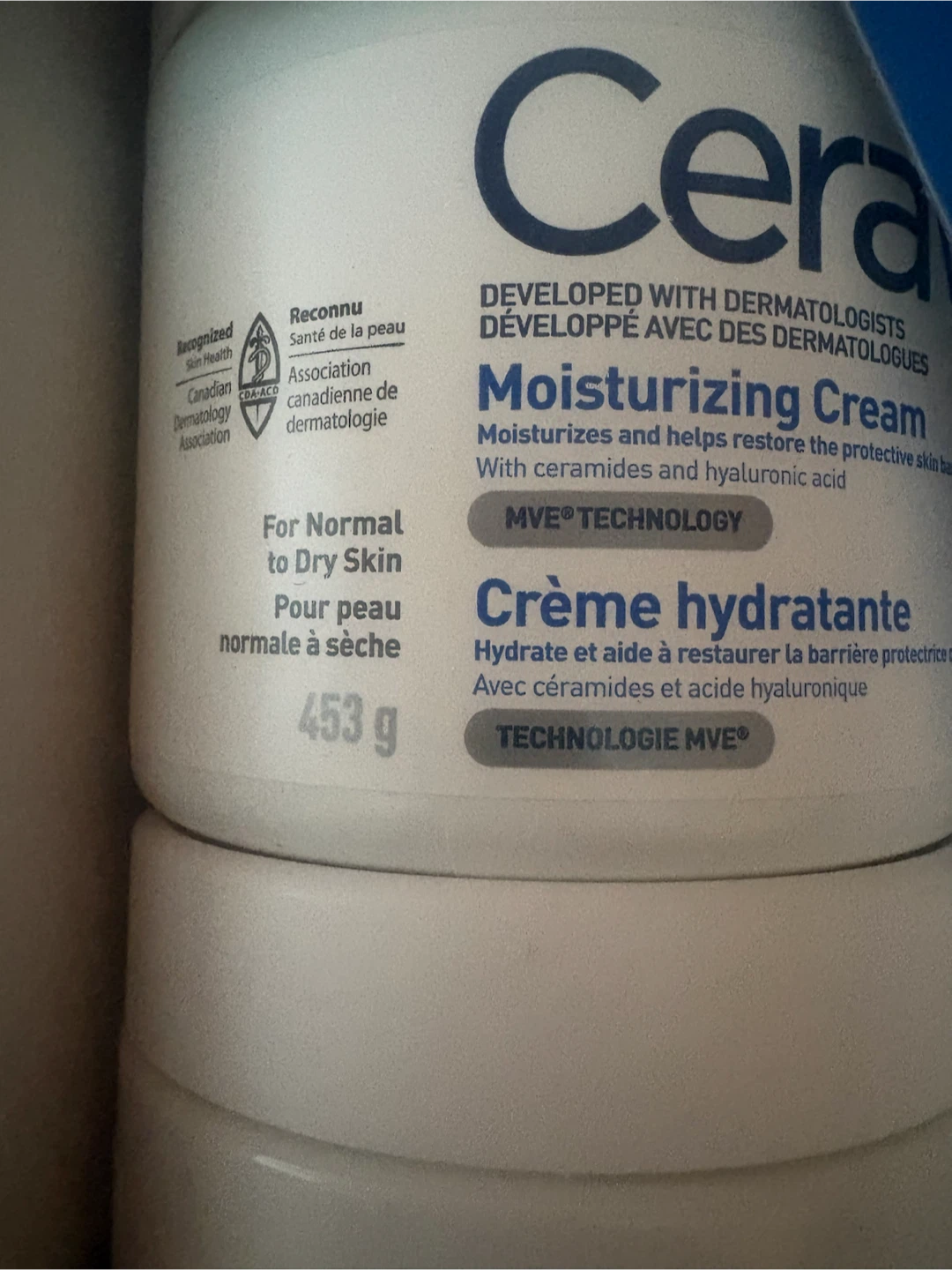 CeraVe Moisturizing cream (New) (includes 2 in pack, 453g each) - photo 3