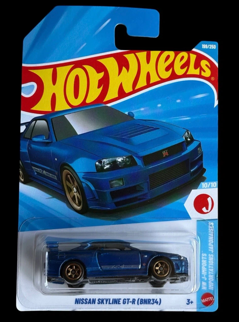 Hot Wheels Nissan Skyline GT-R (BNR34)