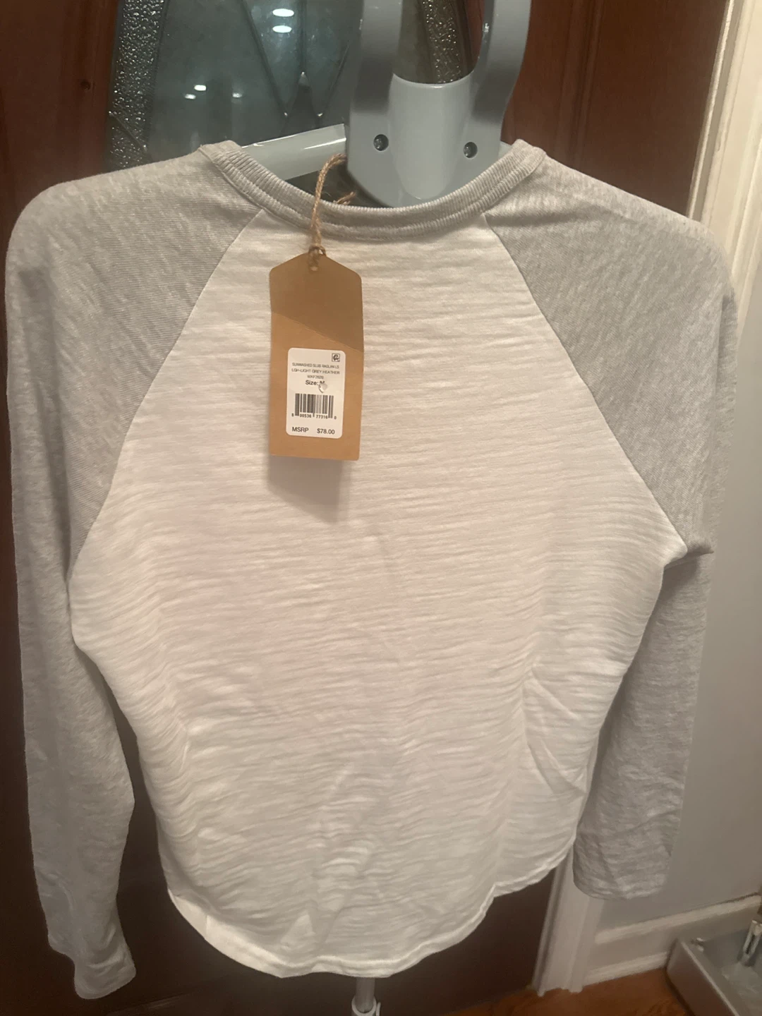 Faherty Brand Long Sleeve Baseball T-Shirt - photo 3