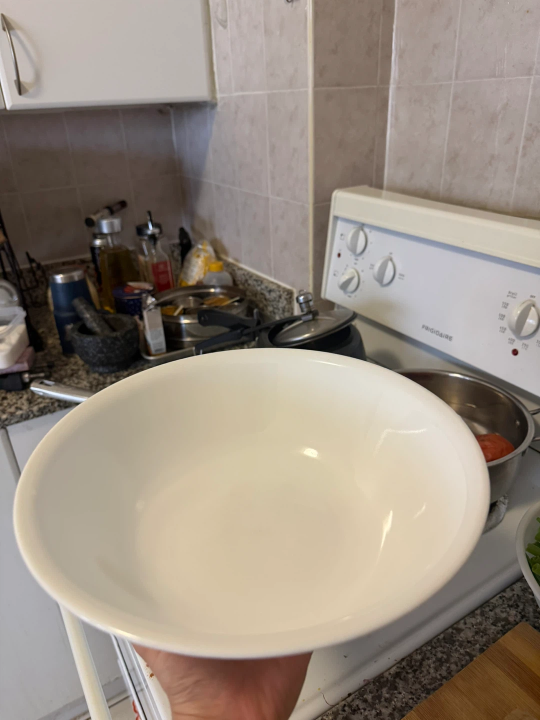 White Big Bowl