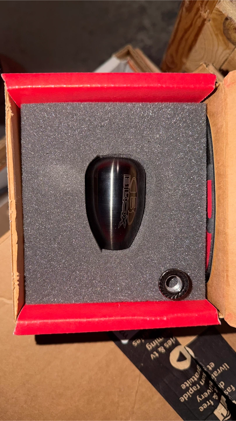 BLOX Racing 5-Speed Billet Shift Knob - Gun Metal 12x1.25mm - photo 2