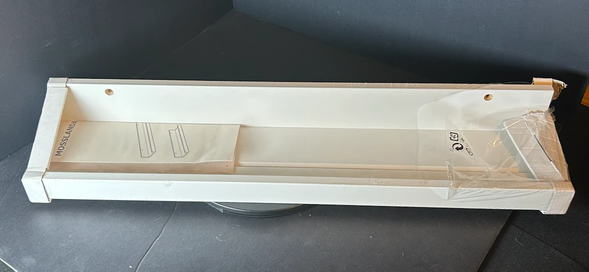 IKEA MOSSLANDA Picture Ledge White