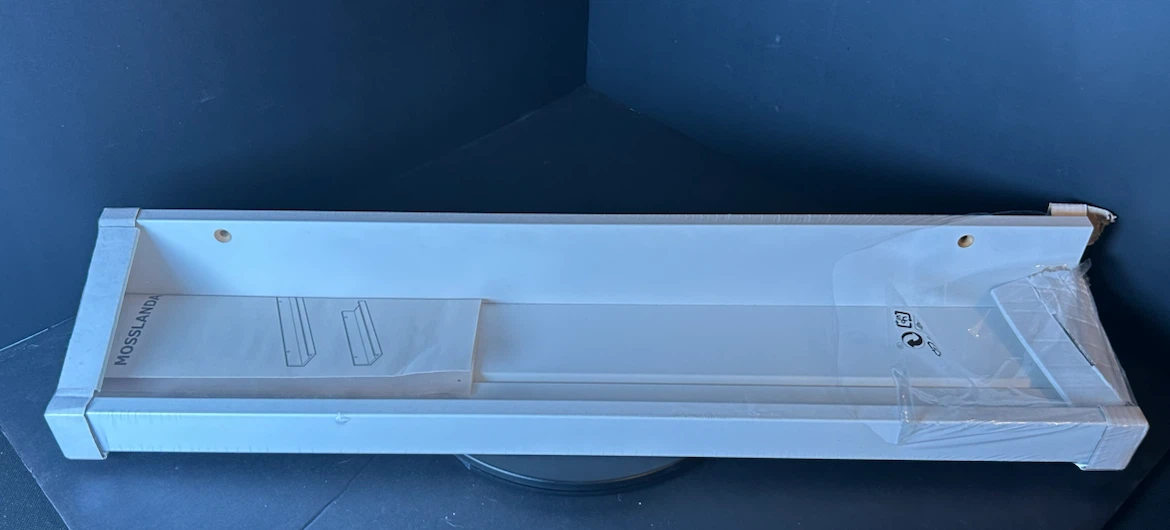 IKEA MOSSLANDA Picture Ledge White - photo 5